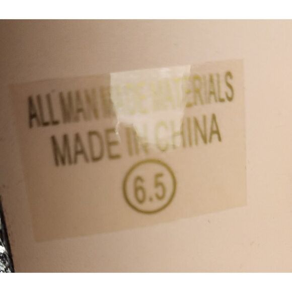 CHASE AND CHLOE Adonis-3 Buckle Pointed Toe Bootie Metallic Silver Size US 6.5 - Picture 9 of 12